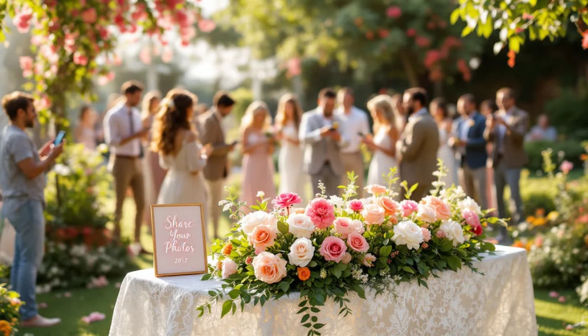 8 Ways to Encourage Guests to Share Wedding Photos